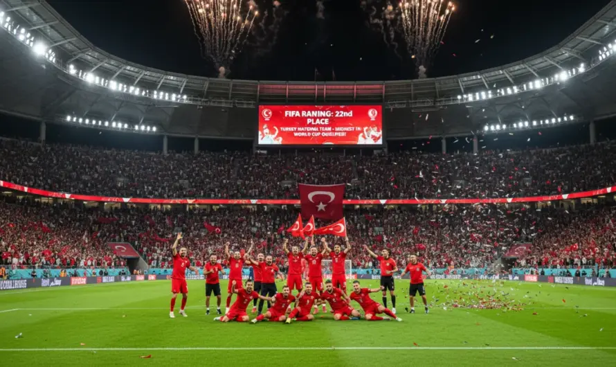 2026 Yolunda A Milli Takım’dan Tarihi Sıçrayış: FIFA’da 22. Sıra