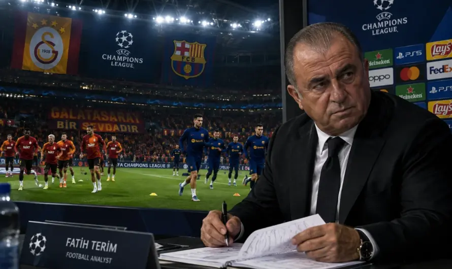 Fatih Terim UEFA Formasıyla Sahada: Galatasaray-Barcelona Maçında Kritik Görev